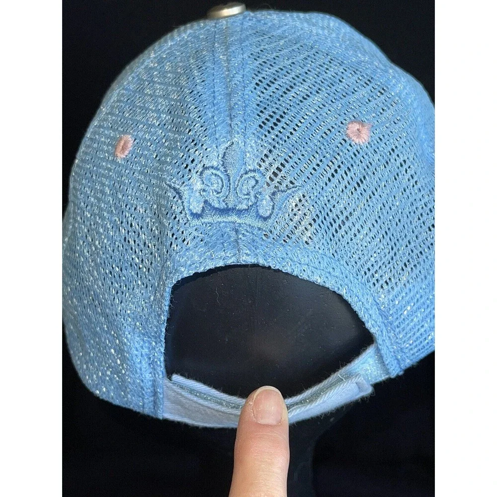 Classic Jolly Roger Floral Embroidered W/ Rhinestones Adjustable Cap‎ Las Vegas